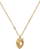 Alighieri Gold 'The Lovers' Pact' Necklace