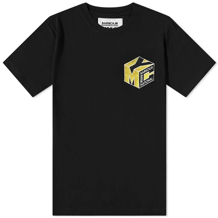 Photo: Barbour Men's International x YMC Newick T-Shirt in Black