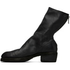 Guidi Black Back Zip Boots