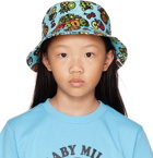 BAPE Kids Blue Baby Milo Mixed Fruit Bucket Hat