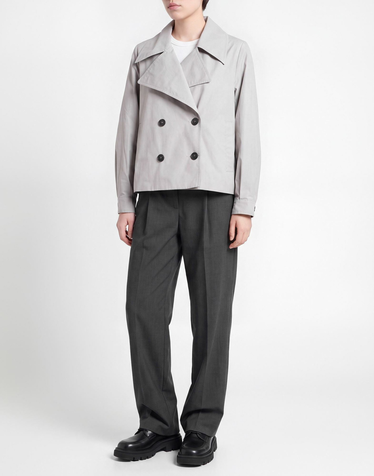 Peserico Womens Jacket Light in Grey