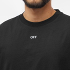 Off-White Men's Stamp Logo Skate T-Shirt in Black/White
