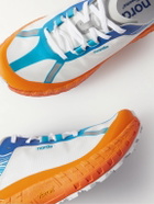 norda - 001 Neoprene-Trimmed Mesh Running Sneakers - Orange