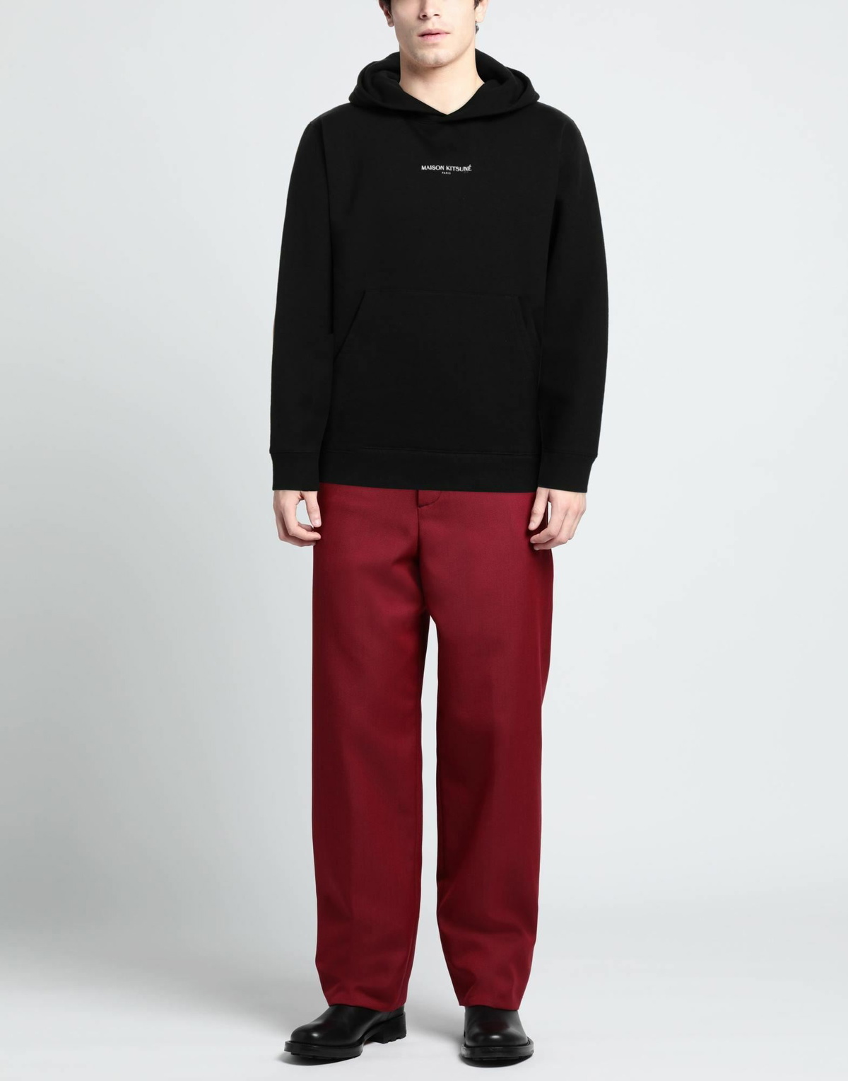 Maison Kitsuné Mens Sweatshirt in Black
