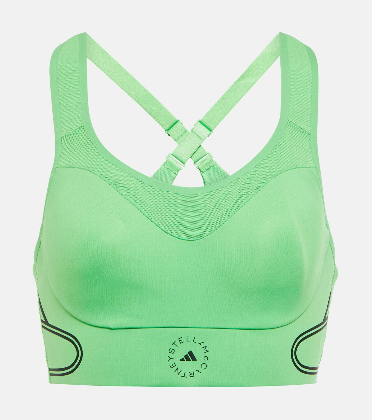 TruePace sports bra in black - Adidas By Stella Mc Cartney