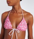 Pucci Onda bikini top