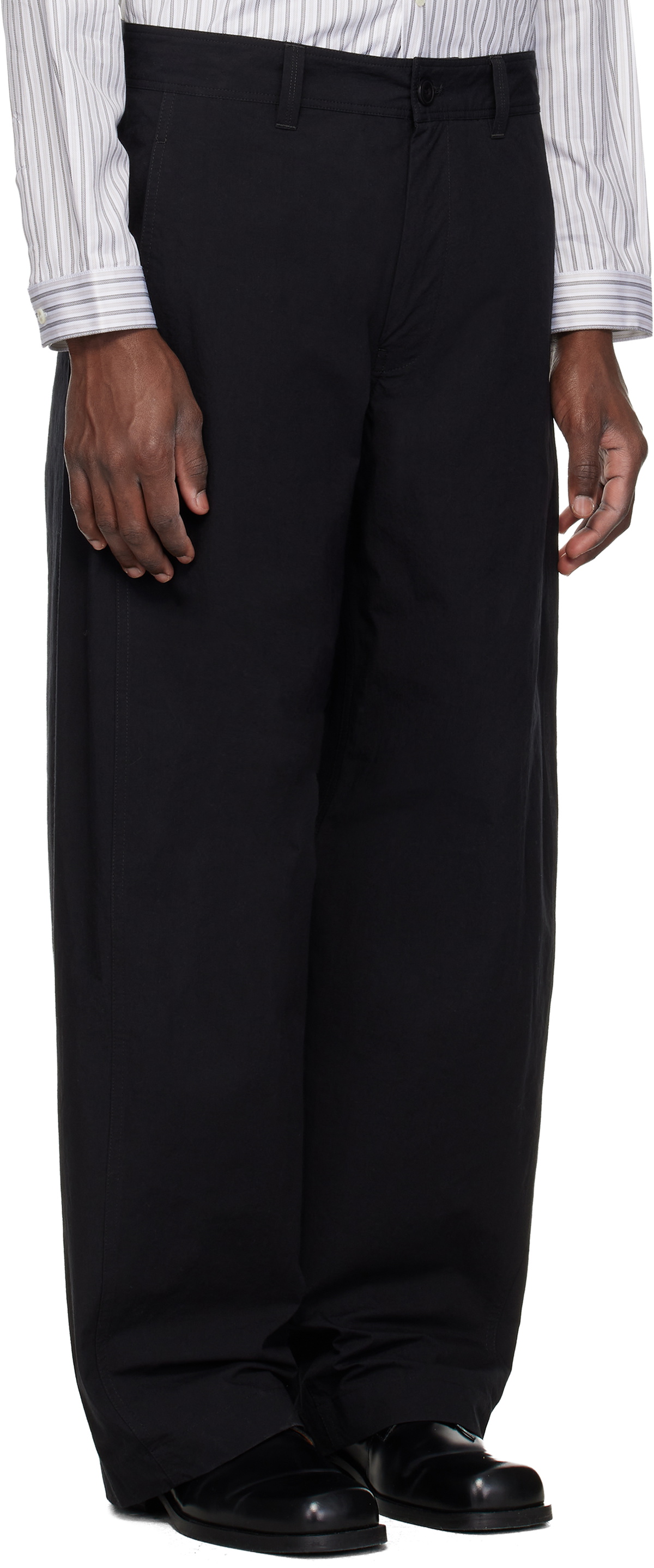 SAGE NATION Black Mainichi Trousers