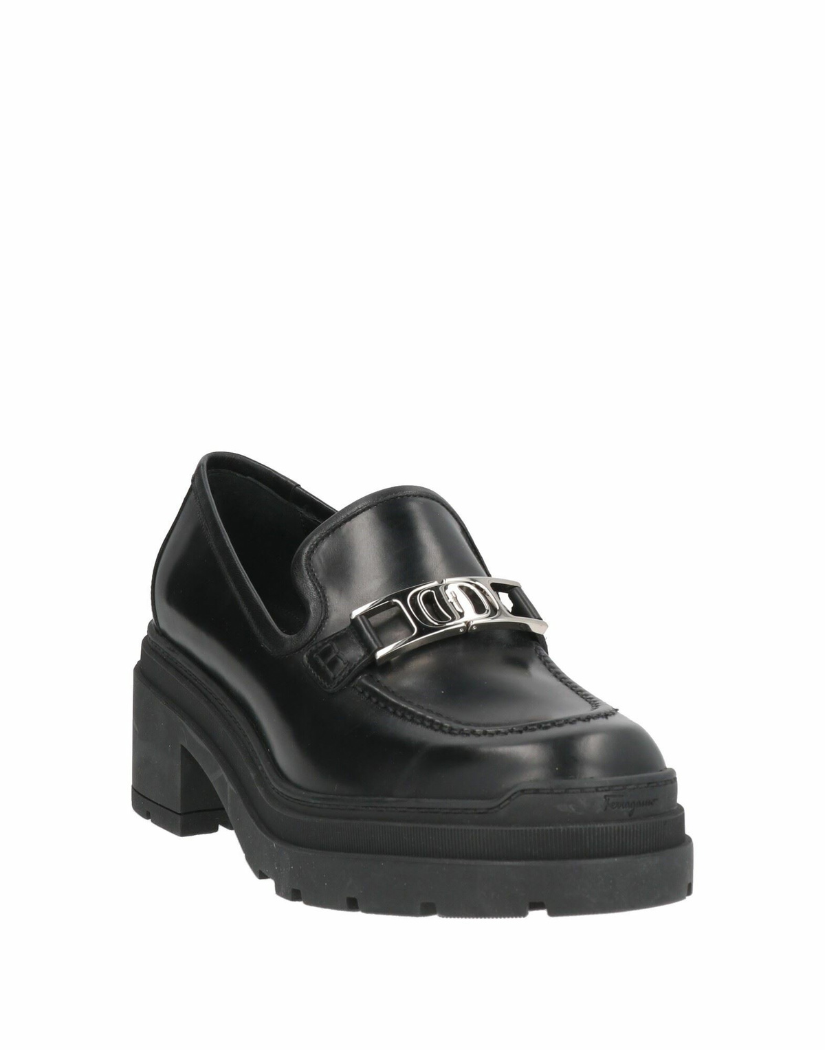 Ferragamo Womens Loafers in Black