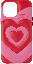 Urban Sophistication Pink & Red 'The Dough' iPhone 13 Pro Max Case