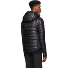 Canada Goose Black Down Hybridge Lite Hoody Jacket