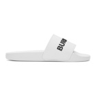 Burberry White Furley Sandals