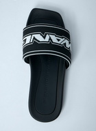 Alexander Wang Logo Motif Slides
