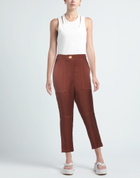 Alessia Santi Womens Pants in Brown