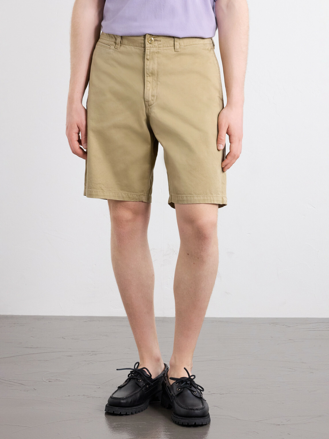 Neighborhood - Straight-Leg Cotton Chino Shorts - Neutrals