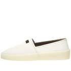 Fear Of God Men's Logo Espadrille Sneakers in Latte