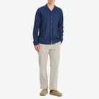 Kestin Men's Aberlour Seersucker Trousers in Ecru/Blue Stripe