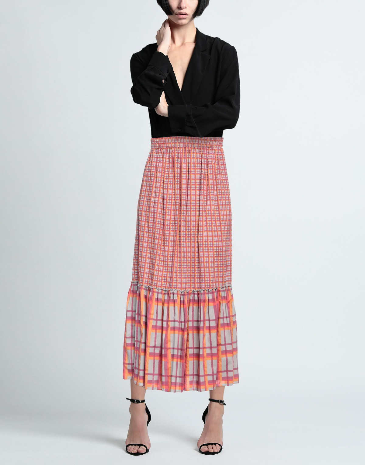 Alessia Santi Womens Maxi skirt Mauve