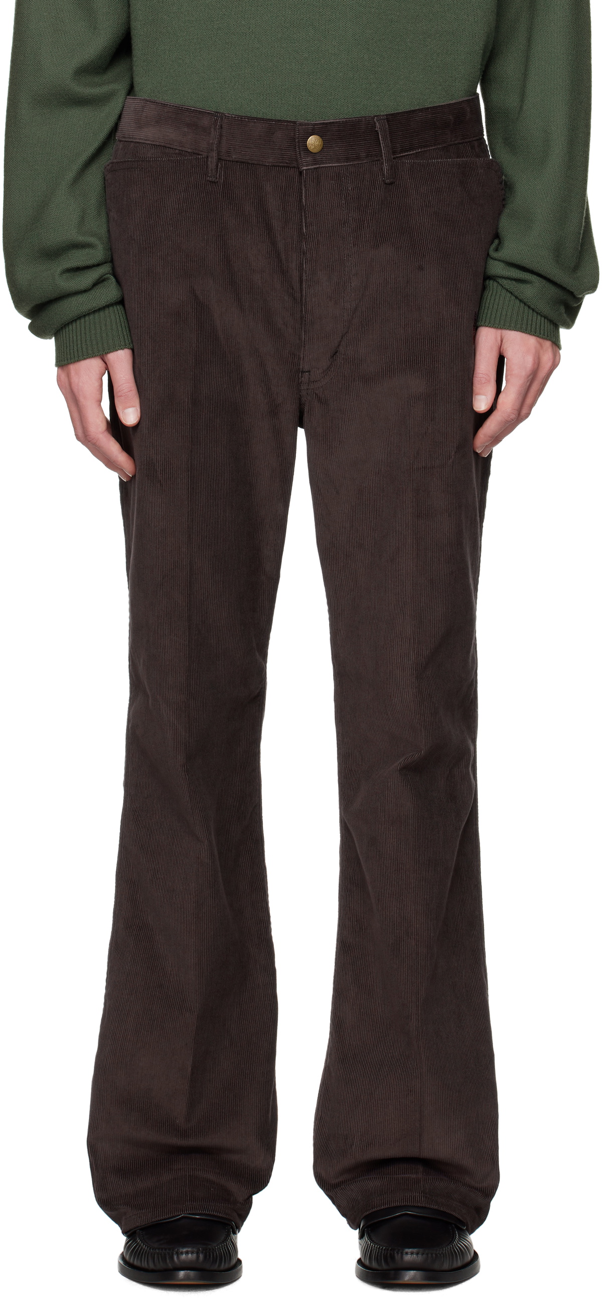 NEEDLES Black Boot-Cut Jeans Needles NEEDLES Black Boot-Cut Jeans Needles