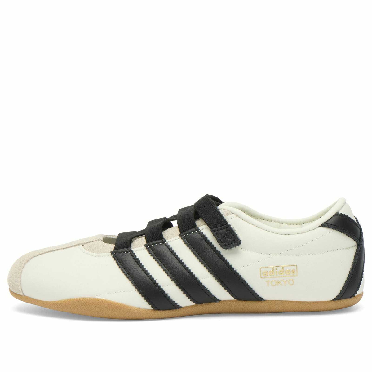 Adidas Women's Tokyo Mj Sneaker in Off White/Core Black/Gum
