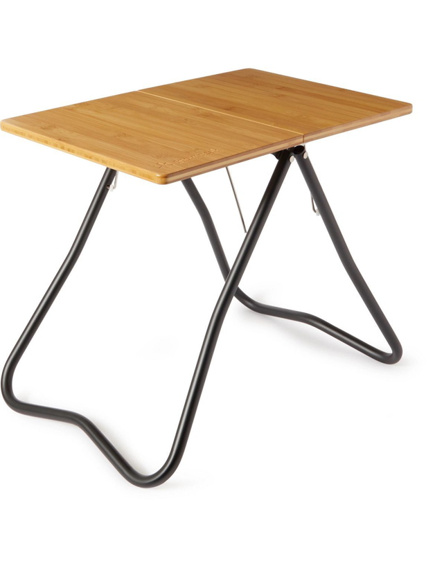 Photo: Snow Peak - Collapsible Bamboo and Aluminium Table
