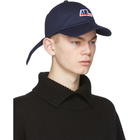 ADER error Navy Adjustable Logo Cap