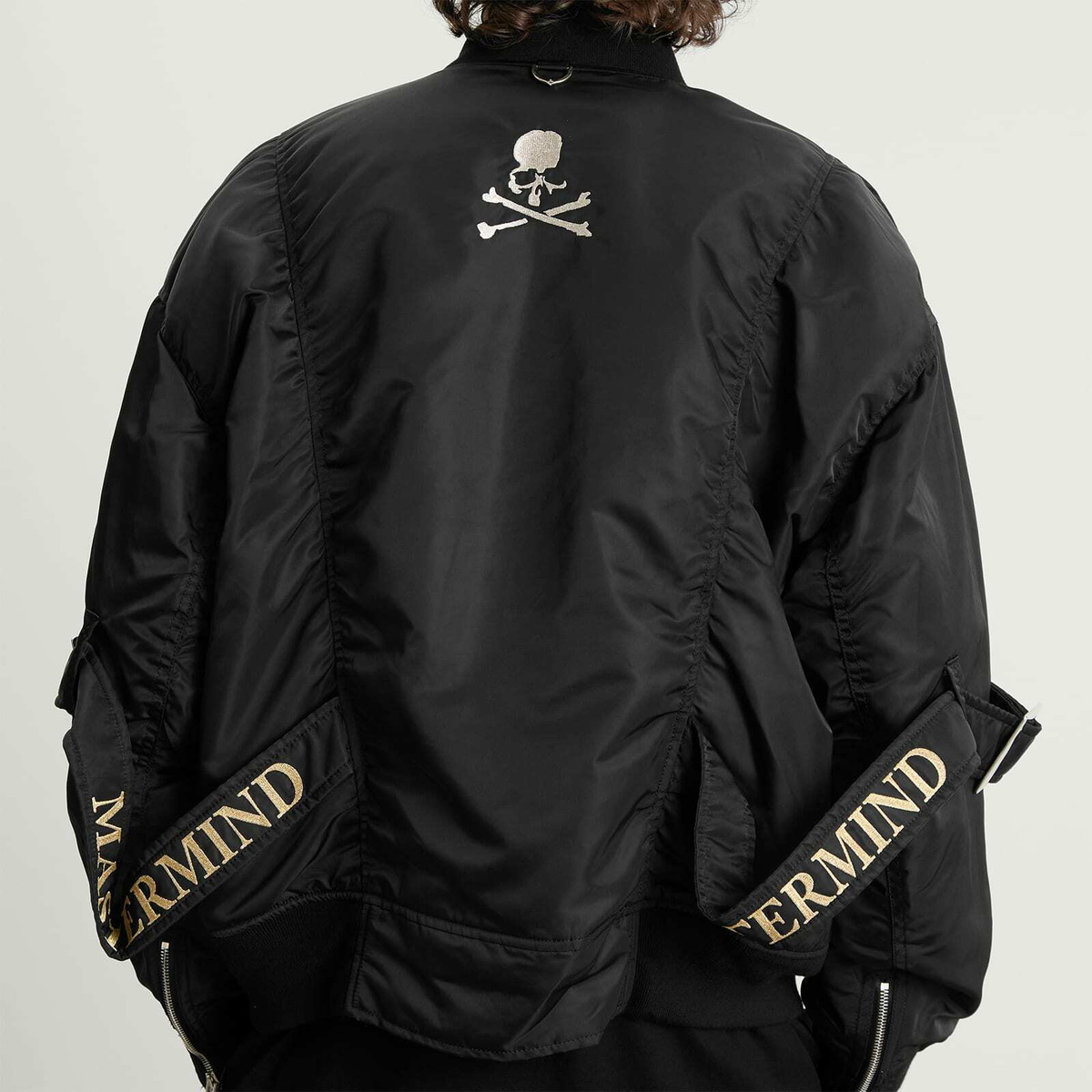 MASTERMIND WORLD Men's Bontage Ma-1 in Black
