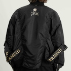 MASTERMIND WORLD Men's Bontage Ma-1 in Black