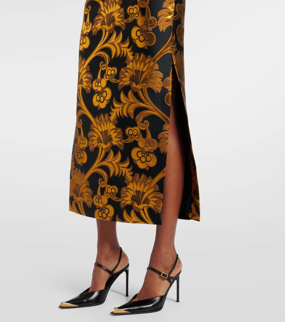 Etro Lamé maxi skirt Etro
