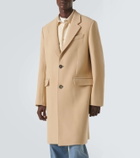 Ami Paris Single-breasted wool coat