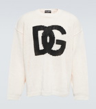 Dolce&Gabbana - Intarsia linen sweater