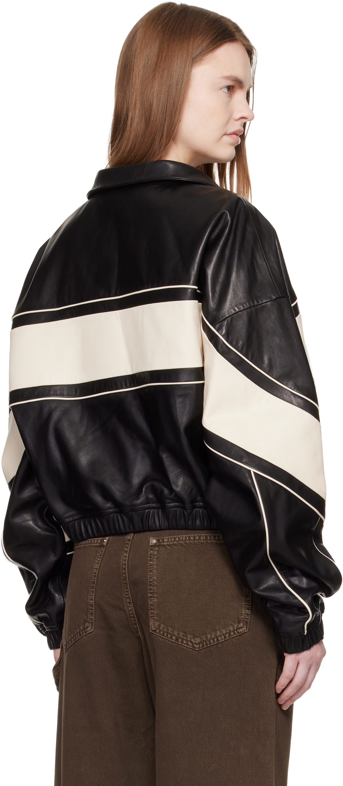 AMIRI Black AMIRI Sport Leather Jacket