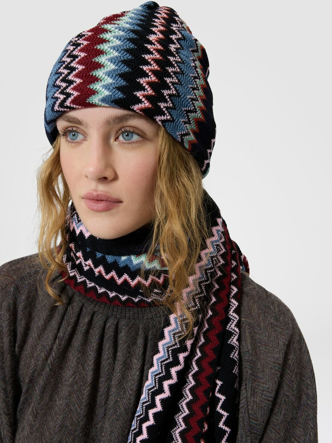 Missoni - Wool-blend hat, Women, Multicoloured
