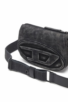 Diesel 1DR-Camera bag in stonewashed denim - Crossbody Bags Mens in Black