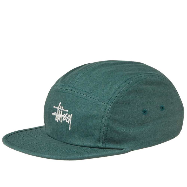 Photo: Stussy Stock Herringbone Camp Cap Green