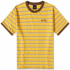 Stan Ray Men's Ringer T-Shirt in Desert Rock Stripe