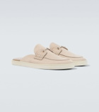 Christian Louboutin Chanme leather mules