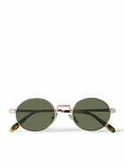 LOEWE - Round-Frame White Gold-Tone Sunglasses