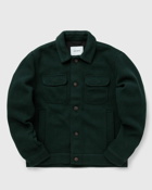 Les Deux Nash 2.0 Wool Hybrid Jacket Green - Mens - Overshirts