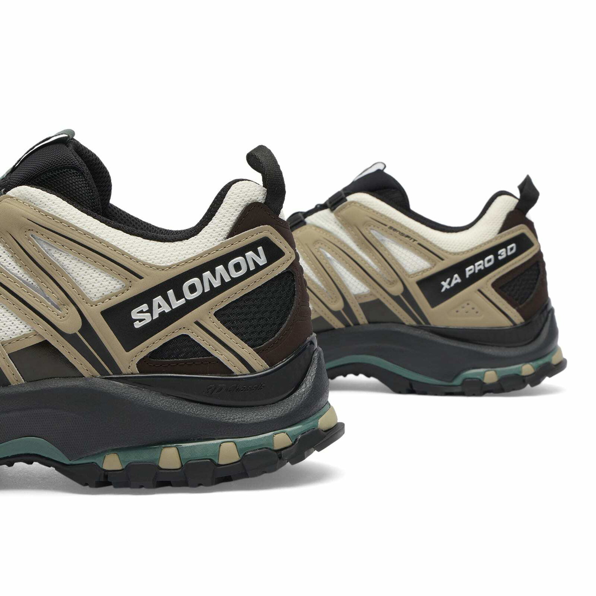 Salomon Men's XA Pro 3D Sneaker in Silver/Vanila