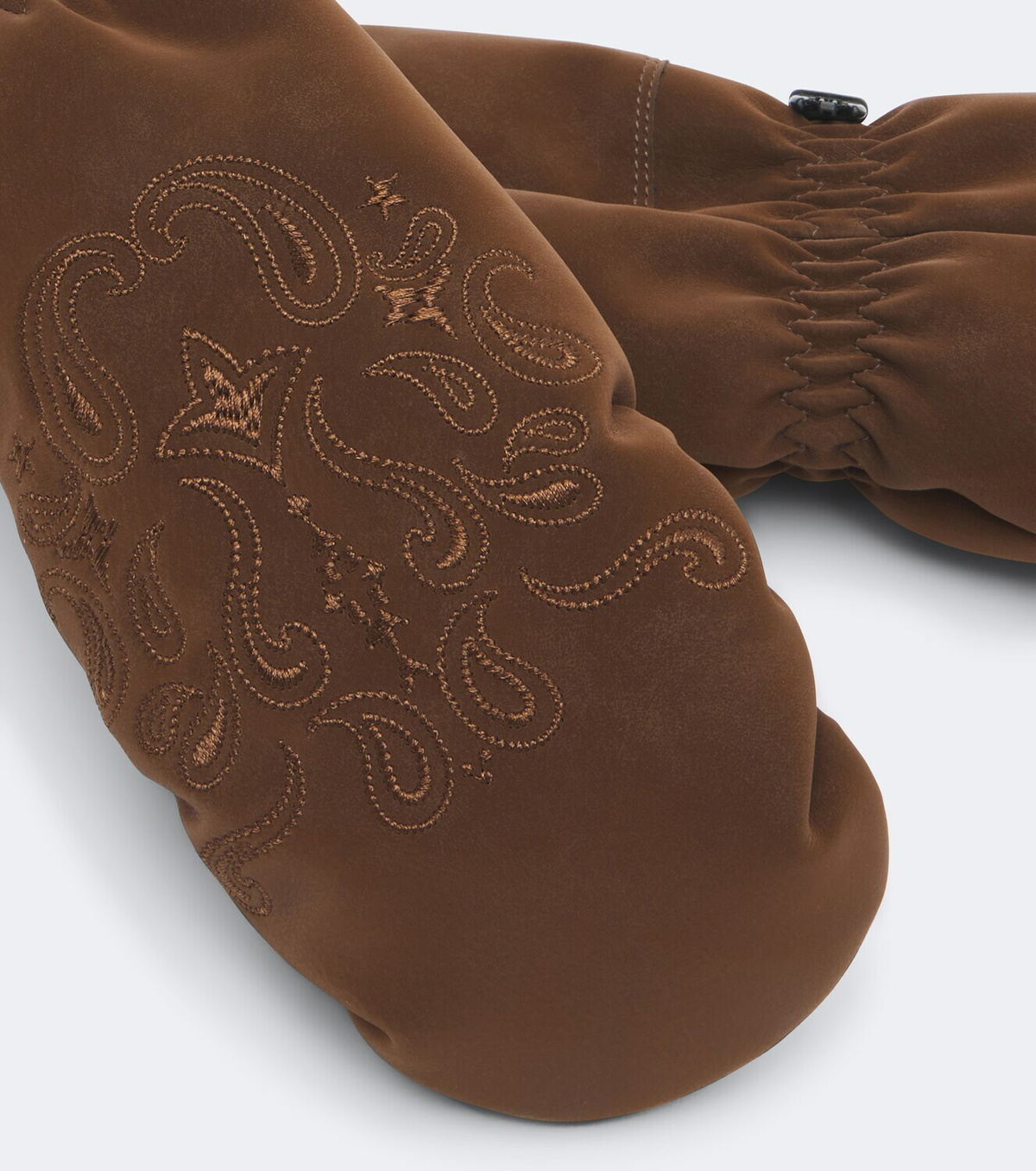Goldbergh Dai embroidered mittens