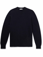 De Petrillo - Slim-Fit Merino Wool and Cashmere-Blend Sweater - Blue