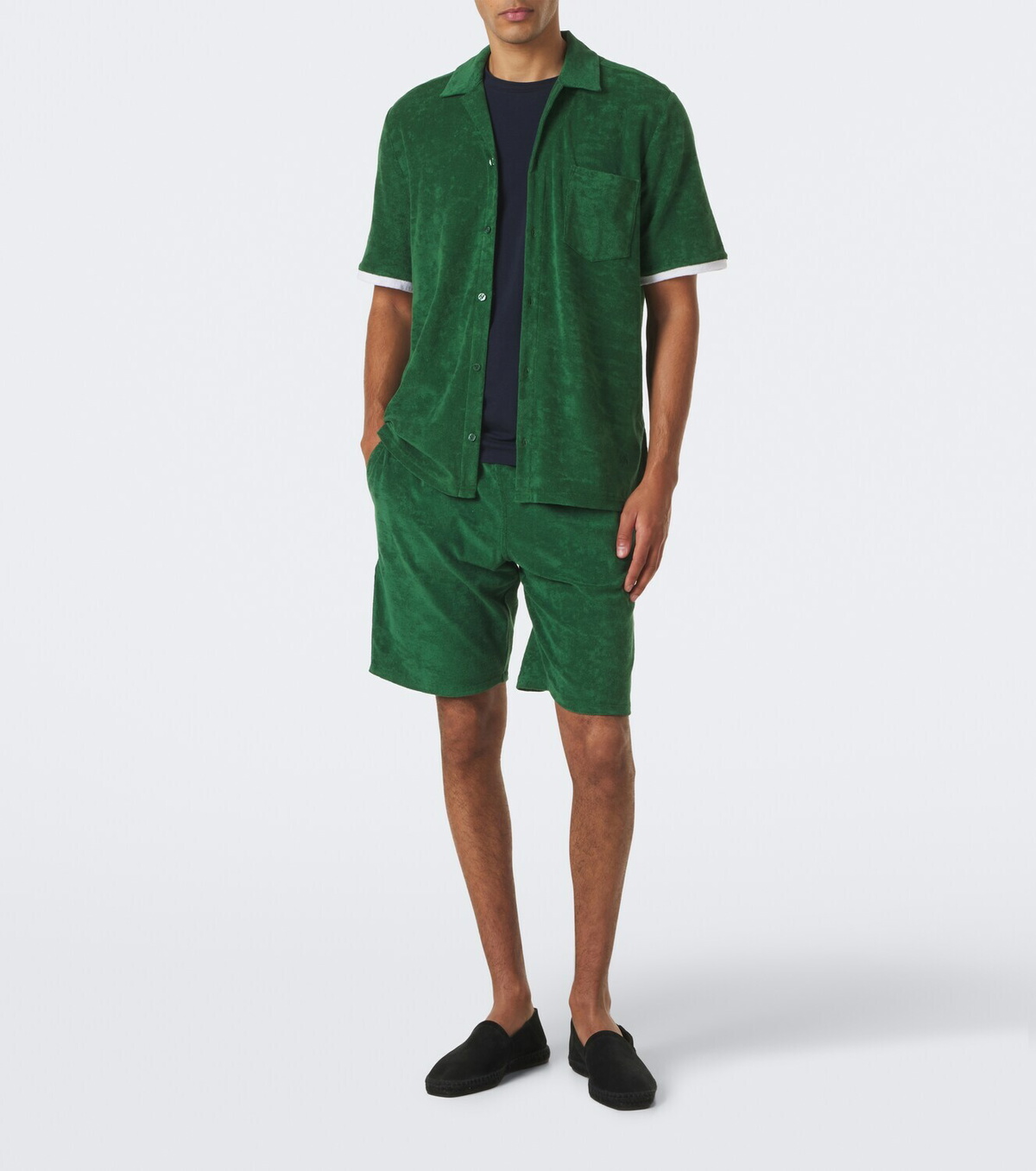 Vilebrequin Brazil cotton-blend terry shorts