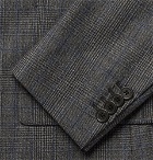 Stella McCartney - Grey Slim-Fit Prince of Wales Checked Wool Suit Jacket - Men - Charcoal