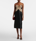 Costarellos Tala embellished cocktail dress