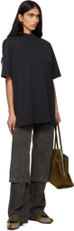 The Attico Black Long Jeans