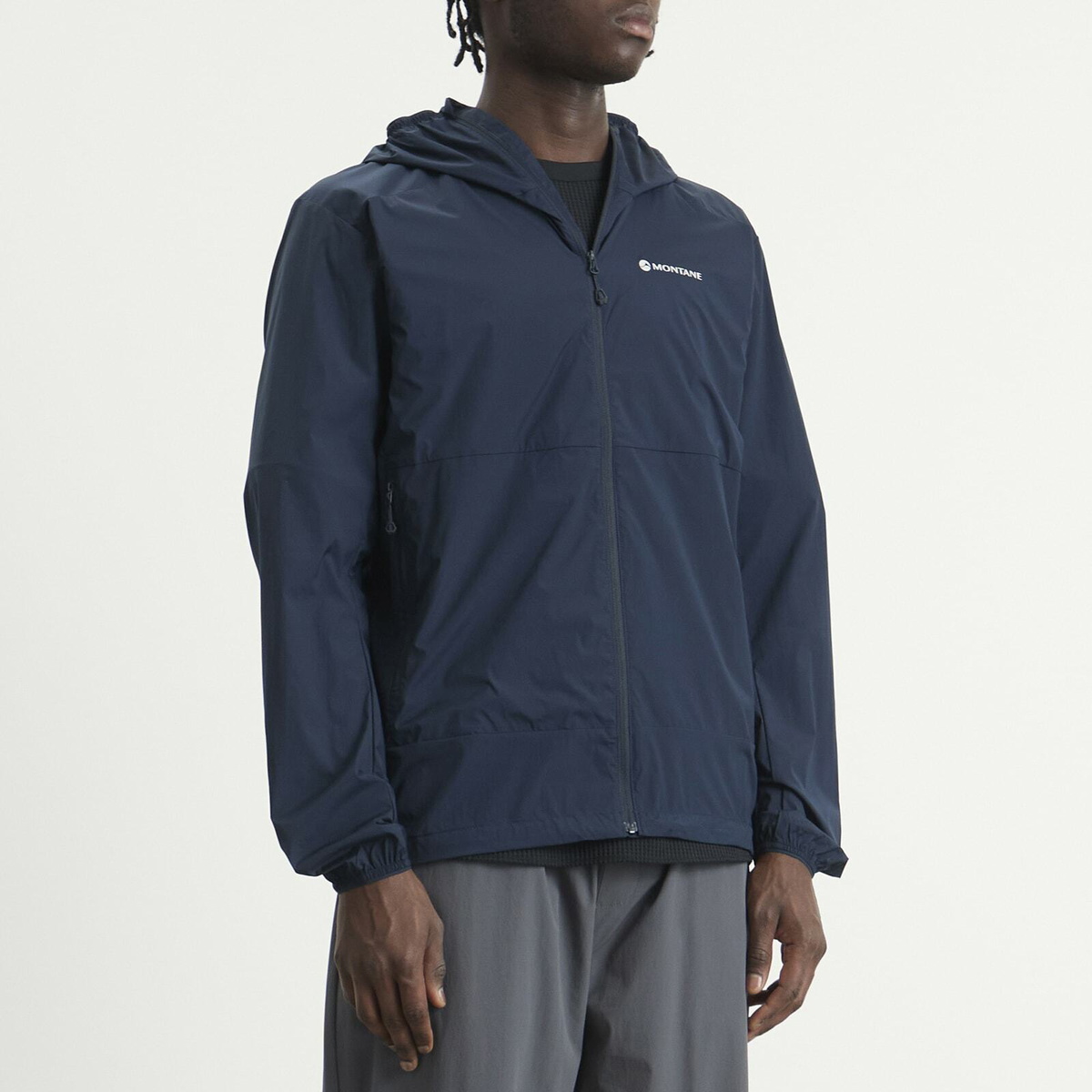 Montane Men's Featherlite Hooded Jacket in Eclipse Blue