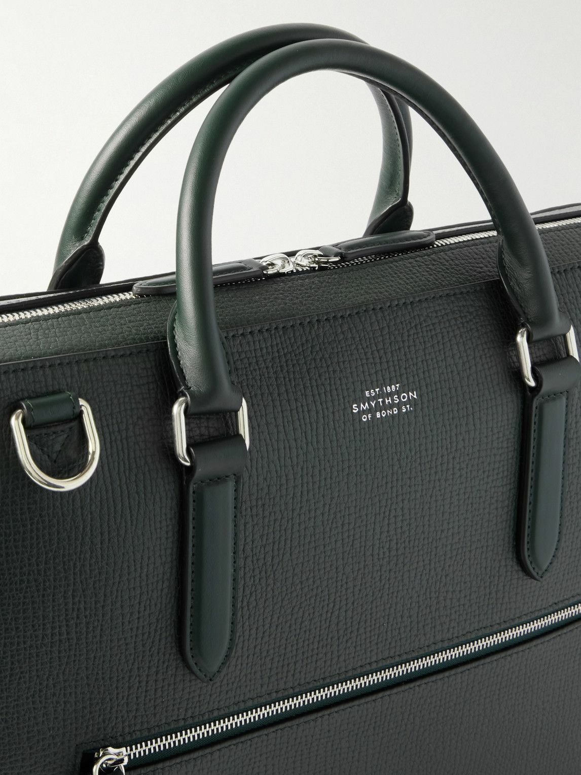 SMYTHSON - Ludlow Full-Grain Leather Briefcase