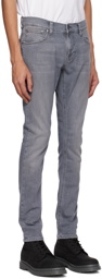 Nudie Jeans Gray Tight Terry Jeans