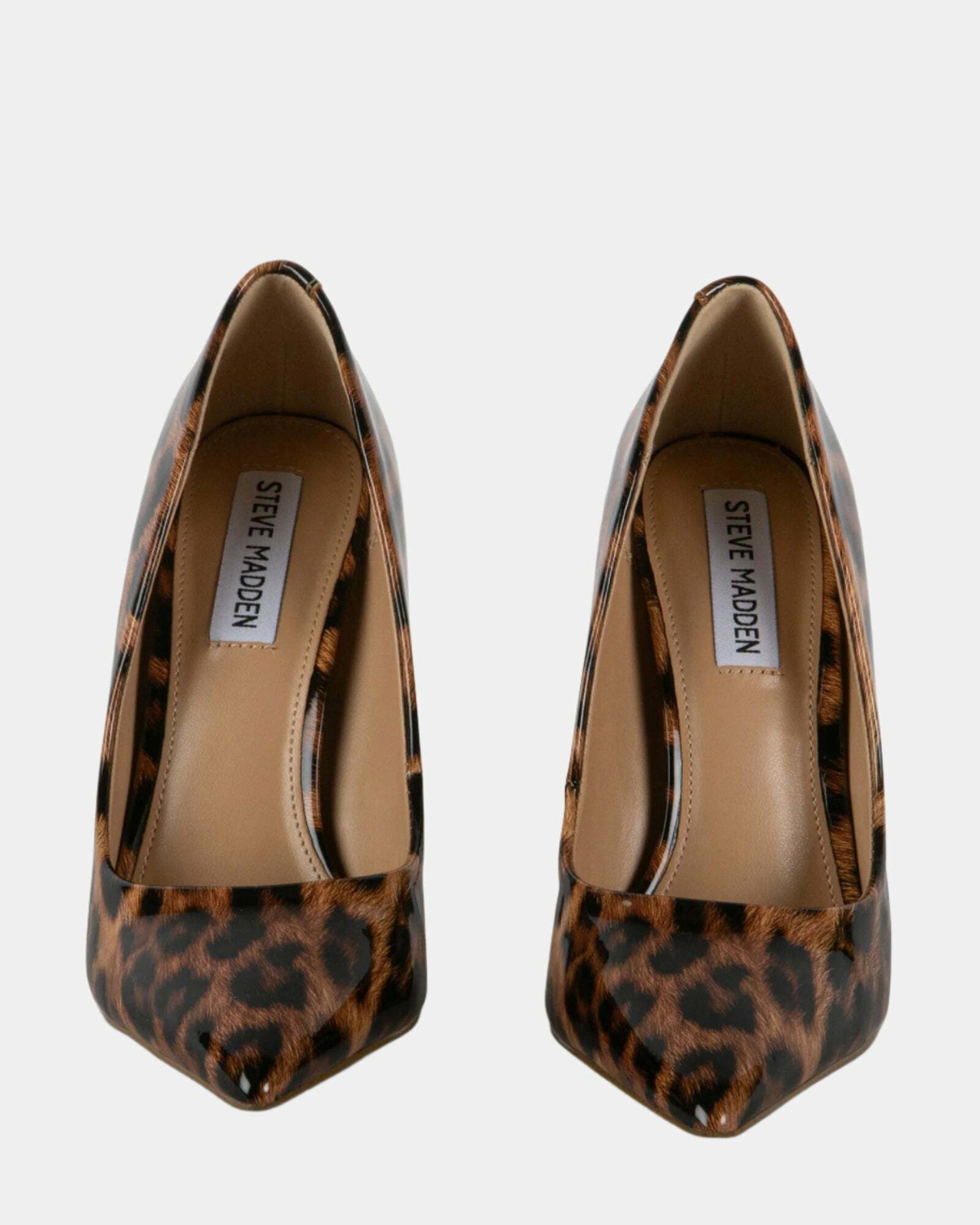 Steve Madden Vida Heels in Leopard Patent