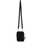 Moschino Black Couture Messenger Bag